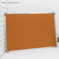 Доска двусторонняя, пробковая и магнитно-маркерная, 90x60 см Доска двусторонняя, пробковая и магнитно-маркерная, 90x60 см