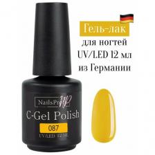 NailsProfi, Гель лак для ногтей, маникюра, педикюра, C-Gel Polish 087 - 12 мл NailsProfi, Гель лак для ногтей, маникюра, педикюра, C-Gel Polish 087 - 12 мл