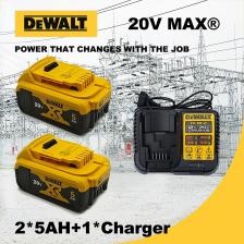 Аккумулятор DeWalt 20 В 5 Ач Li-Ion Аккумулятор DeWalt 20 В 5 Ач Li-Ion