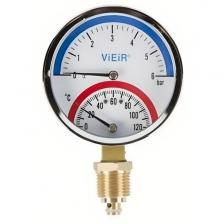 Термоманометр верт (снизу) Vieir (YE6)