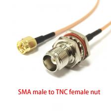 SMA Male Female RP TNC Pigtail Cable RG316 DexMRtiC SMA Male Female RP TNC Pigtail Cable RG316 DexMRtiC