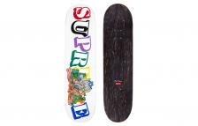 Скейтборд трехслойный из импортного клена уличный стиль унисекс Supreme Скейтборд трехслойный из импортного клена уличный стиль унисекс Supreme