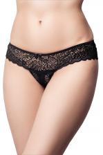 Трусы Eromantica, Juno, с доступом, черные, 44-46 Трусы Eromantica, Juno, с доступом, черные, 44-46
