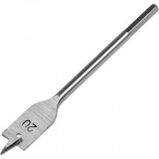 Сверло по дереву перовое с шестигранным хвостовиком марки LOM предназначено для совместного использования с дрелью. Сверло применяется для сверления отверстий в таких материалах, как: мягкие и твердые сорта древесины, фанере и гипсокартоне. Благодаря очерчивающему острию выходит ровное и цельное отверстие. Шестигранный хвостовик надежно фиксируется в патроне инструмента. Изготовлено из высокоуглеродистой стали. Сверло по дереву перовое с шестигранным хвостовиком марки LOM предназначено для совместного использования с дрелью. Сверло применяется для сверления отверстий в таких материалах, как: мягкие и твердые сорта древесины, фанере и гипсокартоне. Благодаря очерчивающему острию выходит ровное и цельное отверстие. Шестигранный хвостовик надежно фиксируется в патроне инструмента. Изготовлено из высокоуглеродистой стали.