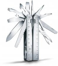 Мультитул Victorinox SwissTool X Plus Ratchet (3.0339.L) 115мм 40функц. мини-отвертка/штопор/набор бит/удлинитель/чехол кожаный серебристый карт.коробка Мультитул Victorinox SwissTool X Plus Ratchet (3.0339.L) 115мм 40функц. мини-отвертка/штопор/набор бит/удлинитель/чехол кожаный серебристый карт.коробка