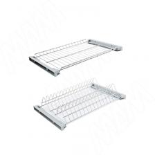 ARIA комплект посудосушителей (сушилка для посуды), без рамки, поддон, 450мм, серый хром (ПВ1.4516.1001.11) ARIA комплект посудосушителей (сушилка для посуды), без рамки, поддон, 450мм, серый хром (ПВ1.4516.1001.11)