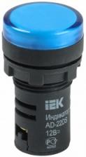 IEK Лампа AD22DS(LED)матрица d22мм синий 24В AC/DC BLS10-ADDS-024-K07 1 шт IEK Лампа AD22DS(LED)матрица d22мм синий 24В AC/DC BLS10-ADDS-024-K07 1 шт