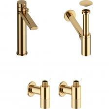 Высокий смеситель для накладной раковины Wellsee ONCE! and forever в наборе 4 в 1 201000138 Высокий смеситель для накладной раковины Wellsee ONCE! and forever в наборе 4 в 1 201000138