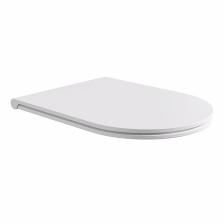 Alice Сиденье с крышкой для унитаза HIDE Round, тонкое, с микролифтом, белый матовый, крепления хром Alice Сиденье с крышкой для унитаза HIDE Round, тонкое, с микролифтом, белый матовый, крепления хром