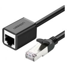 Кабель UGREEN NW112 11281 Cat 6 F/UTP Ethernet RJ45 Extension Male/Female Patch Cords 2м , Black 11281_ Кабель UGREEN NW112 11281 Cat 6 F/UTP Ethernet RJ45 Extension Male/Female Patch Cords 2м , Black 11281_