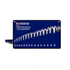 Набор ключей гаечных комбинированных Набор в сумке Thorvik CWS0016A 053705, ключи комбинированные, 6-22 мм, ключ разводной 250 мм Набор ключей гаечных комбинированных Набор в сумке Thorvik CWS0016A 053705, ключи комбинированные, 6-22 мм, ключ разводной 250 мм