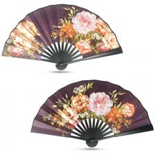 Складной шелковый веер 8 дюймов Складной шелковый веер 8 дюймов