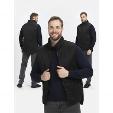 Жилет утепленный «Универсальный» предназначен для комфортной работы в холодное время года или повседневной носки на прогулках, во время путешествий и активного отдыха. Универсальный теплый жилет подходит как мужчинам, так и женщинам, прекрасно садится по фигуре и не стесняет движения благодаря боковым разрезам с округлыми углами. Удлиненная спинка полностью закрывает поясницу, препятствуя ее переохлаждению даже во время наклонов, а с помощью молнии жилет удобно надевать и снимать. Благодаря плотной ткани с влагоотталкивающей пропиткой жилетка надежно защищает от осадков и отличается износостойкостью. Утеплитель синтепон помогает сохранить тепло, а воротник-стойка закрывает шею от ветра. Безрукавка дополняется удобными боковыми карманами на кнопках, где можно размещать необходимые мелочи и расходники. Для указания ФИО присутствует этикетка с изнаночной стороны. Жилет утепленный «Универсальный» предназначен для комфортной работы в холодное время года или повседневной носки на прогулках, во время путешествий и активного отдыха. Универсальный теплый жилет подходит как мужчинам, так и женщинам, прекрасно садится по фигуре и не стесняет движения благодаря боковым разрезам с округлыми углами. Удлиненная спинка полностью закрывает поясницу, препятствуя ее переохлаждению даже во время наклонов, а с помощью молнии жилет удобно надевать и снимать. Благодаря плотной ткани с влагоотталкивающей пропиткой жилетка надежно защищает от осадков и отличается износостойкостью. Утеплитель синтепон помогает сохранить тепло, а воротник-стойка закрывает шею от ветра. Безрукавка дополняется удобными боковыми карманами на кнопках, где можно размещать необходимые мелочи и расходники. Для указания ФИО присутствует этикетка с изнаночной стороны.