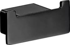 Крючок Emco Loft 0575 133 02 двойной, черный Крючок Emco Loft 0575 133 02 двойной, черный