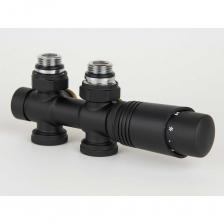 Узел подключения GUARDO Multiflex+ был специально разработан для радиаторов с нижним подключением с межосевым расстоянием 50 мм. Подключение может быть как прямым, так и угловым, в зависимости от типа подведения подключения. Конструкция GUARDO Multiflex+ позволяет установить его под радиатором так, чтобы термоголовка была параллельна стене. МОНТАЖ И ЭКСПЛУАТАЦИЯ: Клапаны радиатора должен устанавливать только компетентный и обладающий соответствующей квалификацией специалист в соответствии с действующими эксплуатационными документами изготовителя. Ваша гарантия может быть аннулирована, если монтаж не будет выполнен квалифицированным инженером-теплотехником. Все сантехнические соединения должны быть затянуты вручную или с использованием соответствующих инструментов, методов и материалов, не повреждающих узел. Не затягивайте слишком сильно какое-либо соединение или муфту, это может спровоцировать повреждение и протечку при дальнейшей эксплуатации. При установке обязательно используйте сантехническую вакуумную силиконовую смазку для каждого уплотнения. Магистрали подачи и возврата теплоносителя могут проходить как через запорный клапан, так и через термостатический. Обратите внимание, что перемена мест клапанов категорически запрещена! Запрещается устанавливать узел в системы давление с возможностью гидравлических скачков, превышающих 16 бар. Запрещена эксплуатация узлов при давлении и температурах выше максимальных. Узел подключения GUARDO Multiflex+ был специально разработан для радиаторов с нижним подключением с межосевым расстоянием 50 мм. Подключение может быть как прямым, так и угловым, в зависимости от типа подведения подключения. Конструкция GUARDO Multiflex+ позволяет установить его под радиатором так, чтобы термоголовка была параллельна стене. МОНТАЖ И ЭКСПЛУАТАЦИЯ: Клапаны радиатора должен устанавливать только компетентный и обладающий соответствующей квалификацией специалист в соответствии с действующими эксплуатационными документами изготовителя. Ваша гарантия может быть аннулирована, если монтаж не будет выполнен квалифицированным инженером-теплотехником. Все сантехнические соединения должны быть затянуты вручную или с использованием соответствующих инструментов, методов и материалов, не повреждающих узел. Не затягивайте слишком сильно какое-либо соединение или муфту, это может спровоцировать повреждение и протечку при дальнейшей эксплуатации. При установке обязательно используйте сантехническую вакуумную силиконовую смазку для каждого уплотнения. Магистрали подачи и возврата теплоносителя могут проходить как через запорный клапан, так и через термостатический. Обратите внимание, что перемена мест клапанов категорически запрещена! Запрещается устанавливать узел в системы давление с возможностью гидравлических скачков, превышающих 16 бар. Запрещена эксплуатация узлов при давлении и температурах выше максимальных.