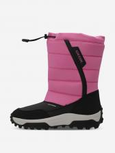 Сапоги утепленные для девочек Geox Himalaya, Розовый Сапоги утепленные для девочек Geox Himalaya, Розовый