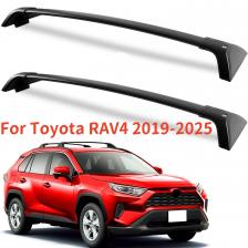 Для Toyota RAV4 2019-2025 поперечины багажника на крышу, несущая способность алюминиевого багажника каяки велосипед каноэ поперечные перекладины Для Toyota RAV4 2019-2025 поперечины багажника на крышу, несущая способность алюминиевого багажника каяки велосипед каноэ поперечные перекладины