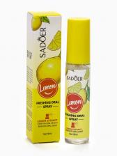 Освежитель дыхания Sadoer со вкусом лимона, 18 мл Освежитель дыхания Sadoer со вкусом лимона, 18 мл