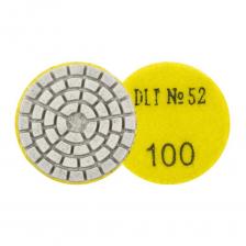 Алмазный гибкий шлифовальный круг DLT №52 применяется для сухой и мокрой шлифовки и полировки изделий из искусственного и натурального камня, керамики, стекла. Круг изготовлен на гибкой основе, имеет алмазное напыление толщиной 3 мм и крепится при помощи липучки. Круги отлично подходят для снятия фаски и шлифовки торцов керамогранита и керамической плитки. АГШК можно применять как на сухую, так и с водяным охлаждением, однако при сухом использовании обороты не должны превышать 5000 об/мин. Также при сухом использовании ресурс будет в несколько раз ниже, чем с водяным охлаждением. Обработка материала с водяным охлаждением позволяет получить лучшее качество поверхности и значительно увеличит ресурс «черепашки». Водяное охлаждение позволяет снизить рабочую температуру, повысить износостойкость и производительность. Избыточное давление на черепашку приводит к повышенному износу. Ресурс и производительность зависят от обрабатываемого материала. Перед использованием убедитесь, что круг хорошо закреплен на липучке и не смещен относительно оси вращения. При смене АГШК отключайте электрооборудование от сети. При работе используйте средства индивидуальной защиты. Внимание, изображение товара может отличаться от реального! Верные параметры указаны в технических характеристиках товара. Алмазный гибкий шлифовальный круг DLT №52 применяется для сухой и мокрой шлифовки и полировки изделий из искусственного и натурального камня, керамики, стекла. Круг изготовлен на гибкой основе, имеет алмазное напыление толщиной 3 мм и крепится при помощи липучки. Круги отлично подходят для снятия фаски и шлифовки торцов керамогранита и керамической плитки. АГШК можно применять как на сухую, так и с водяным охлаждением, однако при сухом использовании обороты не должны превышать 5000 об/мин. Также при сухом использовании ресурс будет в несколько раз ниже, чем с водяным охлаждением. Обработка материала с водяным охлаждением позволяет получить лучшее качество поверхности и значительно увеличит ресурс «черепашки». Водяное охлаждение позволяет снизить рабочую температуру, повысить износостойкость и производительность. Избыточное давление на черепашку приводит к повышенному износу. Ресурс и производительность зависят от обрабатываемого материала. Перед использованием убедитесь, что круг хорошо закреплен на липучке и не смещен относительно оси вращения. При смене АГШК отключайте электрооборудование от сети. При работе используйте средства индивидуальной защиты. Внимание, изображение товара может отличаться от реального! Верные параметры указаны в технических характеристиках товара.