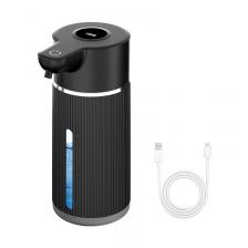 Автоматический дозатор пенного мыла, 420 мл, белый/черный Автоматический дозатор пенного мыла, 420 мл, белый/черный