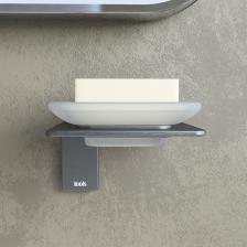 Мыльница стеклянная IDDIS Slide (SLIGMG0i42), графит Мыльница стеклянная IDDIS Slide (SLIGMG0i42), графит