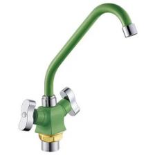 Смеситель для кухни Potato (Потато) P49310-11 зеленый/хром Смеситель для кухни Potato (Потато) P49310-11 зеленый/хром