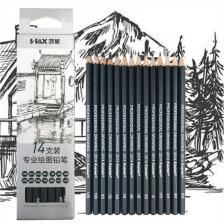 Набор простых карандашей ZYCC 14 штук Набор простых карандашей ZYCC 14 штук