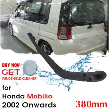 Автомобильные стеклоочистители заднего стекла Лобовое стекло стеклоочистители для Honda Mobilio хэтчбек 380 мм 2002 года автомобильные аксессуары Автомобильные стеклоочистители заднего стекла Лобовое стекло стеклоочистители для Honda Mobilio хэтчбек 380 мм 2002 года автомобильные аксессуары