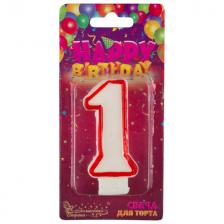 свеча для торта ВОЛШЕБНАЯ СТРАНА Цифра 1 7,5х5х1,2см 0,2ч/г без аромата свеча для торта ВОЛШЕБНАЯ СТРАНА Цифра 1 7,5х5х1,2см 0,2ч/г без аромата