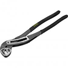 Переставные клещи длиной 300 мм, с обливными рукоятками, предназначены для фиксации и вращения деталей и заготовок различной формы. Подходят для захвата фитингов, труб, крепежных элементов. Инструмент используется при проведении ремонтных, монтажных, сантехнических работ. Переставные клещи длиной 300 мм, с обливными рукоятками, предназначены для фиксации и вращения деталей и заготовок различной формы. Подходят для захвата фитингов, труб, крепежных элементов. Инструмент используется при проведении ремонтных, монтажных, сантехнических работ.