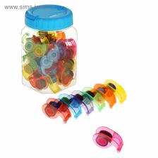 Клейкая лента цветная, 12 мм x 2.8 м, в диспенсере, МИКС Клейкая лента цветная, 12 мм x 2.8 м, в диспенсере, МИКС