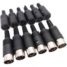 50 шт. разъемы DIN папа-мама KNONEWIN 3 4 5 6 7 8 контактов 50 шт. разъемы DIN папа-мама KNONEWIN 3 4 5 6 7 8 контактов