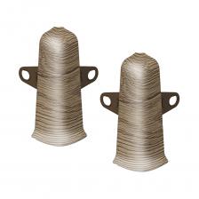 Угол наружный Деконика 70 мм дуб рустик Г-профиль (2 шт.) Угол наружный Деконика 70 мм дуб рустик Г-профиль (2 шт.)