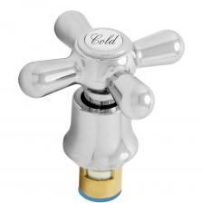 Комплект Roegen Cold кран-букса и маховик P с юбкой Комплект Roegen Cold кран-букса и маховик P с юбкой