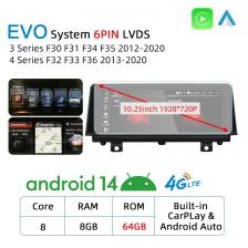 10,25-дюймовый Android 14 CarPlay для BMW 3 серии F30 F31 F34 F35 2012-2020 GPS Мультимедийный плеер Навигация Авто Радио Стерео DSP 10,25-дюймовый Android 14 CarPlay для BMW 3 серии F30 F31 F34 F35 2012-2020 GPS Мультимедийный плеер Навигация Авто Радио Стерео DSP