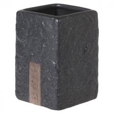 стакан РЫЖИЙ КОТ Bath фарфор черный стакан РЫЖИЙ КОТ Bath фарфор черный