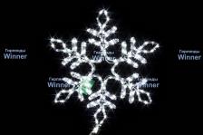 Winner Снежинка 57см, дюралайт flash-w, соединяется, IP 65, 9111-57W Winner Снежинка 57см, дюралайт flash-w, соединяется, IP 65, 9111-57W