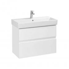 Тумба под раковину Roca Oleta 80 Белый Матовый, 2 Ящика, A857640501Преобразите пространство вашей ванной комнаты с стильной и удобной тумбой под раковину из линейки Oleta от испанского бренда Roca. Идеально подойдет для помещений любого размера, особенно порадует владельцев маленьких ванных комнат своим аккуратным внешним видом и компактной конструкцией.Ключевые особенности:Универсальность размеров и элегантный дизайн делают данную модель идеальной основой для современных интерьеров.Белая матовая поверхность зрительно расширяет помещение и добавляет свежести общему облику комнаты.Качество испанских материалов обеспечивает долгий срок службы и сохранение первоначального вида даже при активном использовании.Полноценное использование внутреннего пространства обеспечивается двумя выдвигающимися ящиками с системой полного открытия и надежной фурнитурой.Выдвижные ящики оснащены скрытым механизмом, позволяющим беспрепятственно размещать необходимые принадлежности и инструменты.Приятная на ощупь бежевая тканевая внутренняя облицовка предотвратит соскальзывание содержимого ящиков.Профильная металлическая ручка в форме буквы «J» вдоль всего фасада делает обращение комфортным и приятным, одновременно выполняя декоративную роль.Тумба Oleta продемонстрирует отличные показатели надежности и прослужит долгое время, радуя вас удобством и привлекательным внешним видом. Тумба под раковину Roca Oleta 80 Белый Матовый, 2 Ящика, A857640501Преобразите пространство вашей ванной комнаты с стильной и удобной тумбой под раковину из линейки Oleta от испанского бренда Roca. Идеально подойдет для помещений любого размера, особенно порадует владельцев маленьких ванных комнат своим аккуратным внешним видом и компактной конструкцией.Ключевые особенности:Универсальность размеров и элегантный дизайн делают данную модель идеальной основой для современных интерьеров.Белая матовая поверхность зрительно расширяет помещение и добавляет свежести общему облику комнаты.Качество испанских материалов обеспечивает долгий срок службы и сохранение первоначального вида даже при активном использовании.Полноценное использование внутреннего пространства обеспечивается двумя выдвигающимися ящиками с системой полного открытия и надежной фурнитурой.Выдвижные ящики оснащены скрытым механизмом, позволяющим беспрепятственно размещать необходимые принадлежности и инструменты.Приятная на ощупь бежевая тканевая внутренняя облицовка предотвратит соскальзывание содержимого ящиков.Профильная металлическая ручка в форме буквы «J» вдоль всего фасада делает обращение комфортным и приятным, одновременно выполняя декоративную роль.Тумба Oleta продемонстрирует отличные показатели надежности и прослужит долгое время, радуя вас удобством и привлекательным внешним видом.