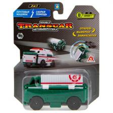 Машинка 1 Toy Transcar Double: Почтовая машина - Скорая помощь, 8 см, блистер Машинка 1 Toy Transcar Double: Почтовая машина - Скорая помощь, 8 см, блистер
