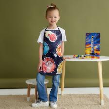 Фартук детский для творчества Этель "Котики" 49х39 см Фартук детский для творчества Этель "Котики" 49х39 см