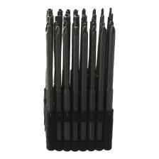 Набор бит Torx, Набор бит для отвертки, универсальный набор из 32 шт., 6 дюймов, длина около 150 мм, легированная сталь, очень длинная, тонкая работа Набор бит Torx, Набор бит для отвертки, универсальный набор из 32 шт., 6 дюймов, длина около 150 мм, легированная сталь, очень длинная, тонкая работа