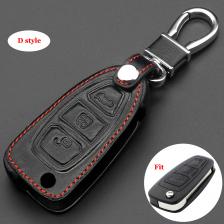 Кожаный брелок для ключей jingyuqin, чехол для Ford Focus 2 MK2 Fiesta kuga Ecosport, чехол для ключей, защитный чехол Кожаный брелок для ключей jingyuqin, чехол для Ford Focus 2 MK2 Fiesta kuga Ecosport, чехол для ключей, защитный чехол
