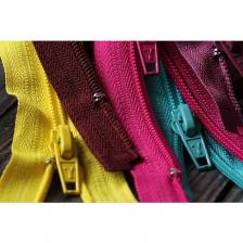 Молния Спираль р/м 'GAMMA' G105 50 см тип 5 разъёмная однозамковая цвет №145 т. красный Молния Спираль р/м 'GAMMA' G105 50 см тип 5 разъёмная однозамковая цвет №145 т. красный