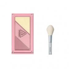 Набор средств для лица 3CE Набор: Румяна Layer-it-all Blush Palette + Кисть для румян Blush Brush Набор средств для лица 3CE Набор: Румяна Layer-it-all Blush Palette + Кисть для румян Blush Brush