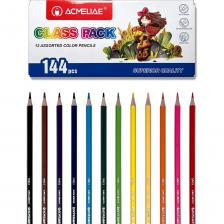 Набор цветных карандашей ACMELIAE CLASS PACK 144 шт, 12 цветов 43113 предназначен для творчества и хобби.Разнообразная цветовая палитра имеет широкий спектр применения.Не царапают бумагу, поэтому отличаются практичностью.Карандаши не токсичны, за счет чего безопасны для здоровья. Набор цветных карандашей ACMELIAE CLASS PACK 144 шт, 12 цветов 43113 предназначен для творчества и хобби.Разнообразная цветовая палитра имеет широкий спектр применения.Не царапают бумагу, поэтому отличаются практичностью.Карандаши не токсичны, за счет чего безопасны для здоровья.