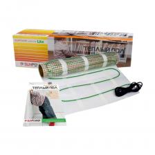 Кабельные маты представляют собой пластиковую или стекловолоконную сетку, на которой закреплен греющий кабель с определенным шагом. Кабель-мат легко расстилается на стяжку, при необходимости обхода или поворота - разрезается сетка (не греющий кабель) и производится дальнейшая раскладка с поворотом мата в необходимую сторону. Чтобы выбрать необходимый кабельный мат достаточно только знать "полезную" площадь помещения. "Полезная" или свободная площадь - это площадь не занятая мебелью. Обычно составляет около 50-70% площади помещения. Плитка укладывается непосредственно на кабельный теплый пол через плиточный клей. Кабельные маты представляют собой пластиковую или стекловолоконную сетку, на которой закреплен греющий кабель с определенным шагом. Кабель-мат легко расстилается на стяжку, при необходимости обхода или поворота - разрезается сетка (не греющий кабель) и производится дальнейшая раскладка с поворотом мата в необходимую сторону. Чтобы выбрать необходимый кабельный мат достаточно только знать "полезную" площадь помещения. "Полезная" или свободная площадь - это площадь не занятая мебелью. Обычно составляет около 50-70% площади помещения. Плитка укладывается непосредственно на кабельный теплый пол через плиточный клей.