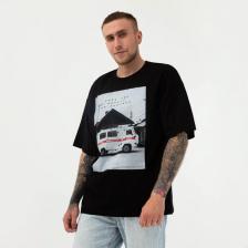 Футболка KAFTAN «Помощь», черный, р. 46 Футболка KAFTAN «Помощь», черный, р. 46