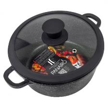 Кастрюля Panairo Harfe Black, 3.3 л, с крышкой и литыми ручками (HA-KAS-3-AL-K.sil) Кастрюля Panairo Harfe Black, 3.3 л, с крышкой и литыми ручками (HA-KAS-3-AL-K.sil)
