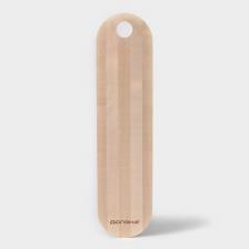 Доска сервировочная Доляна, 40x10x1.6 см, берёза Доска сервировочная Доляна, 40x10x1.6 см, берёза