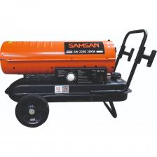 Дизельная тепловая пушка SAMSAN прямого нагрева – это мощный теплогенератор направленного действия, работающий на дизельном топливе. Предназначена для обогрева не жилых помещений. Благодаря большому КПД с лёгкостью справляется со своими задачами. Все оборудование имеет простое управление и оснащено функциями безопасности. Контроль наличия пламени - да. Защита от перегрева - да. Отключение при отказе вентилятора - да. Дизельная тепловая пушка SAMSAN прямого нагрева – это мощный теплогенератор направленного действия, работающий на дизельном топливе. Предназначена для обогрева не жилых помещений. Благодаря большому КПД с лёгкостью справляется со своими задачами. Все оборудование имеет простое управление и оснащено функциями безопасности. Контроль наличия пламени - да. Защита от перегрева - да. Отключение при отказе вентилятора - да.